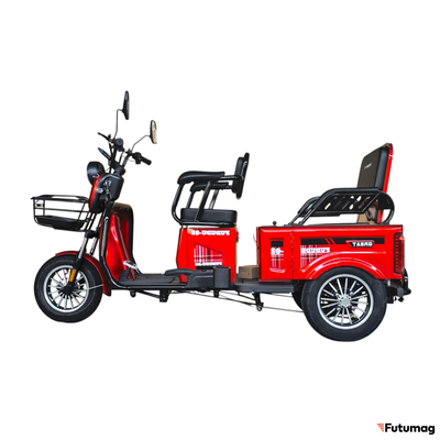 Электротрицикл FUDUDU Q2 красный