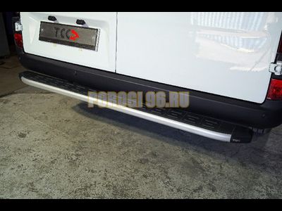 Задняя подножка алюминиевая с пластиковой накладкой 1720 мм ТСС для Sollers Atlant 2023-