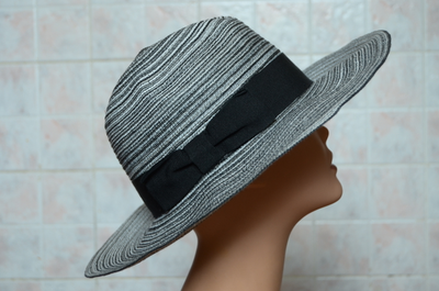 серая хлопковая женская шляпа