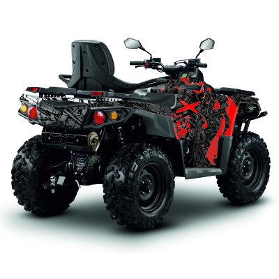 Наклейки на квадроцикл Aodes Pathcross 1000 mud pro - #10188