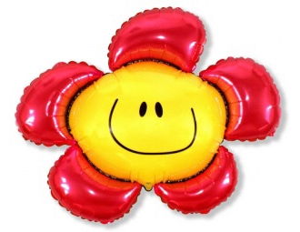 Шар Улыбающийся цветок 100см