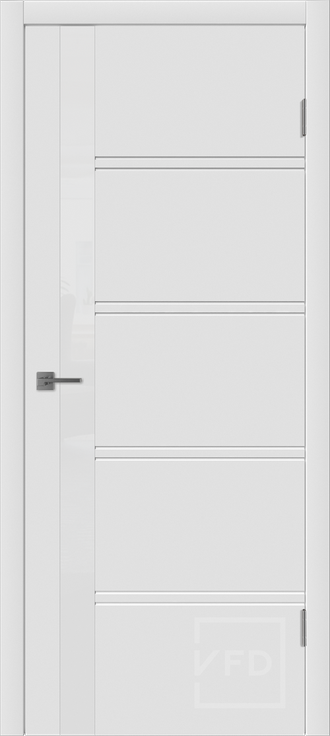 Дверь ПО Бостон polar white gloss