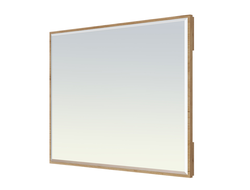 Прихожая ЭМИЛИЯ - Зеркало ЭЛ-24 Дуб Крафт золотой