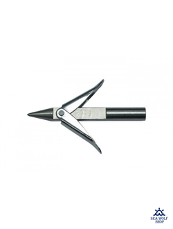 Наконечник Scorpena 2 флажка, гальванизир. 8см