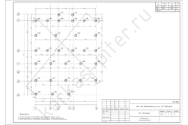 Проект свайного фундамента (КР)
