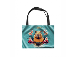 Сумка-шоппер горизонтальная Капибара, Kapibara-san №33
