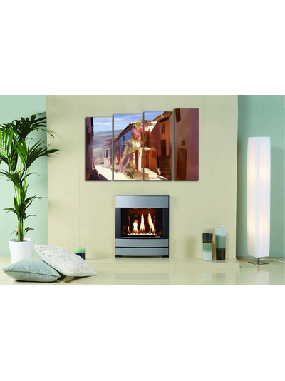 Модульная картина &quot;Прекрасные улочки&quot;