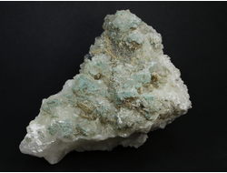 Кальцит, включения других минералов, Белореченское месторождение, Адыгея, Северный Кавказ, Россия (108*75*55 мм, вес: 378 г) №21530