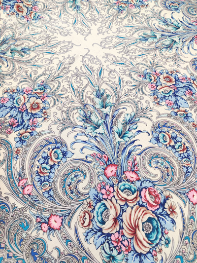 Павловопосадский платок Март 904-4