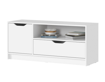 Руна ТВ-01 Тумба под ТВ Белый/Белый
