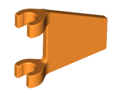 Flag 2 x 2 Trapezoid, Orange (44676 / 6170898)