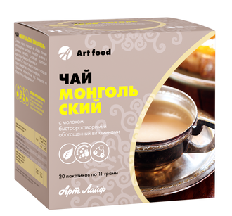 Чай «Монгольский с молоком» (18 пакетиков)