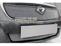 Защита радиатора Ravon R4 2016- chrome верх