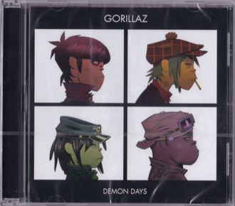 Gorillaz - Demon Days купить диск в интернет-магазине CD и LP "Музыкальный прилавок" в Липецке