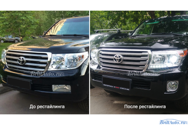 РЕСТАЙЛИНГ LAND CRUISER 200 ИЗ 2007 В 2015
