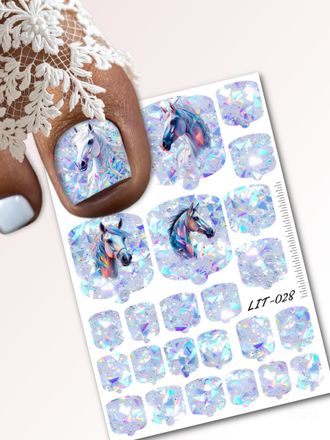 Мини пленки для педикюра LIT-028