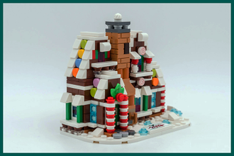 # 40337 «Пряничный Домик»–Мини / “Gingerbread House” Micro–Build (2019)