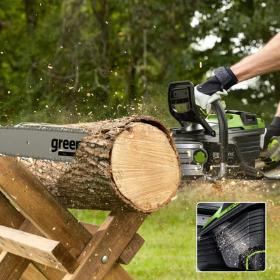 Цепная аккумуляторная пила Greenworks OCS800