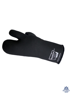 Рукавицы неопреновые 7мм Marlin NORD camo 3х-палые ОП р.L