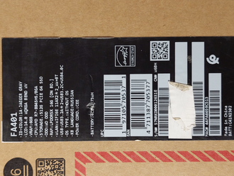 ASUS TUF Gaming FA401UU-RG013 ( 14.0 WQXGA IPS 165Hz AMD RYZEN 7 8845HS RTX4050 (6Gb) 16Gb 512SSD )