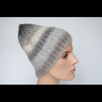 Шапка Vizio 1122 CYO серо -  бежевая Италия