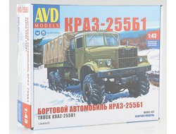 Сборная модель: (AVD Models 1344AVD) Бортовой автомобиль КРАЗ-255Б1