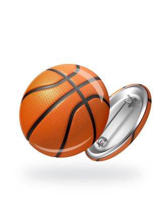 Значок "Баскетбол"(56 мм)