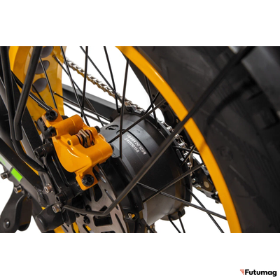 Электровелосипед SYCCYBA H1 (F10) DUAL 23AH желтый