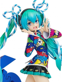 Фигурка 1/8 Мику Хацунэ (Hatsune Miku Miku Expo 5th Anniversary Ver., Lucky☆Orb: Uta X Kasoku Ver.)