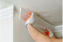 Монтаж лепнины из полиуретана