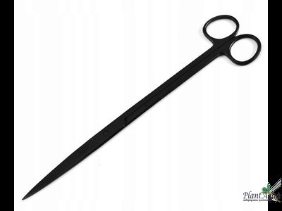 SwetAqua Black Scissors NK 250 - Ножницы металлические прямые, 25 см, черные