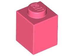 Brick 1 x 1, Coral (3005 / 6264956 / 6422915)