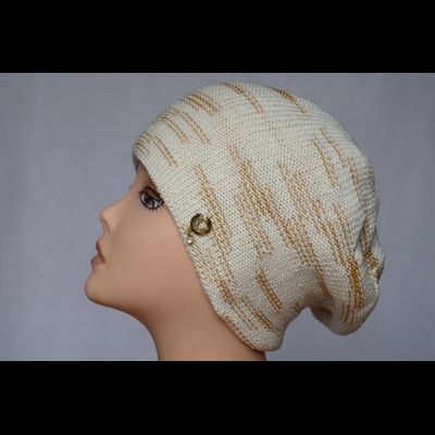 Берет весна осень белый с золотом Vizio Италия S A 9 купить