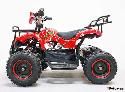 Квадроцикл GreenCamel Гоби K21 (30 Ah 36V 800W R6 Цепь) Красный паук