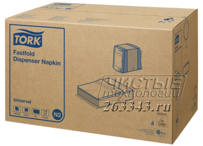 Диспенсерные салфетки Торк Fastfold 10903