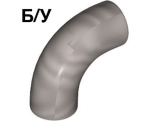 Brick, Round 1 x 1 d. 90 degrees Elbow Macaroni - No Stud - Type 2 ...