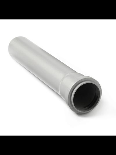 Труба для внутренней канализации ПОЛИТРОН Политэк диаметр 50 длина 150 250 500 750 1000 1500 2000 3000 мм