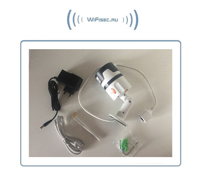 Панорамная уличная WiFi/LAN видеокамера с DVR. Full HD 1080p, 2 Mp (EyeCloud)