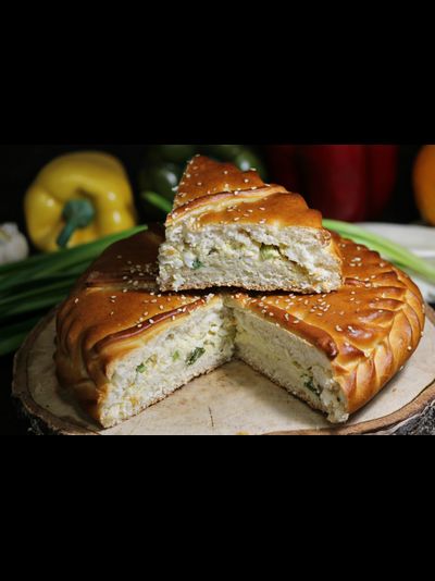 Мини пирог с Яйцом и луком (500 гр)