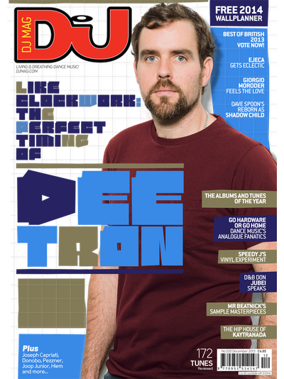 DJ Magazine Issue 12 2013 Deetron Cover, Иностранные журналы, Club Music Magazine, Intpressshop