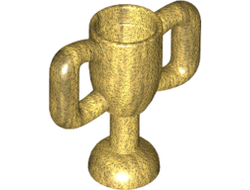 Minifigure, Utensil Trophy Cup Small, Pearl Gold (10172 / 6006759 / 6100303 / 6181575)