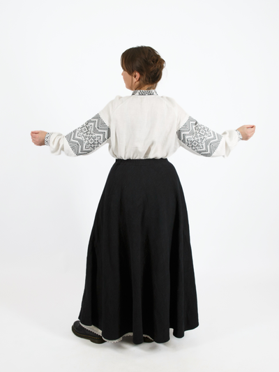 Юбка «Базовая» крапива черная