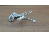Переходник RJ-11 штекер - 2 pin 2м.