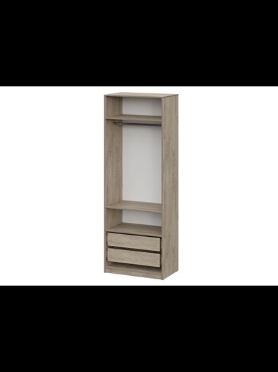 ШК 5 800 шкаф двустворчатый распашной Дуб Эндгрейн/Меланж