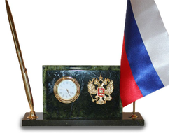 Визитница "Россия", змеевик