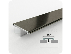 Порог одноуровневый Т-образный ЛС 10НСВ(304).2700.010 Вибрация графит