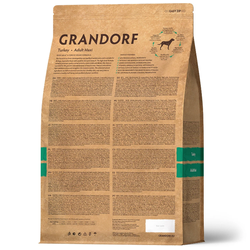 Grandorf (Грандорф): сухой корм для собак крупных пород Индейка, 3 кг