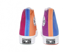 КЕДЫ CONVERSE CHUCK TAYLOR 70 HI CHINA TOWN MARKET UV ACTIVATED РАЗНОЦВЕТНЫЕ ВЫСОКИЕ