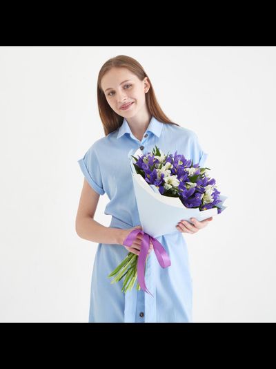 Букет "Snow sky"