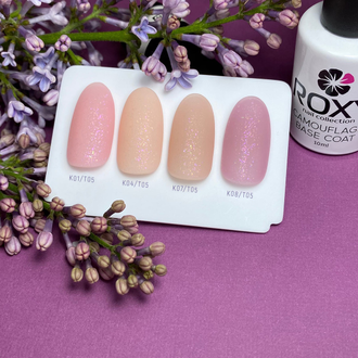 Топ без липкого слоя с шиммером - TOP COAT no wipe Т05 shine (10 ml)